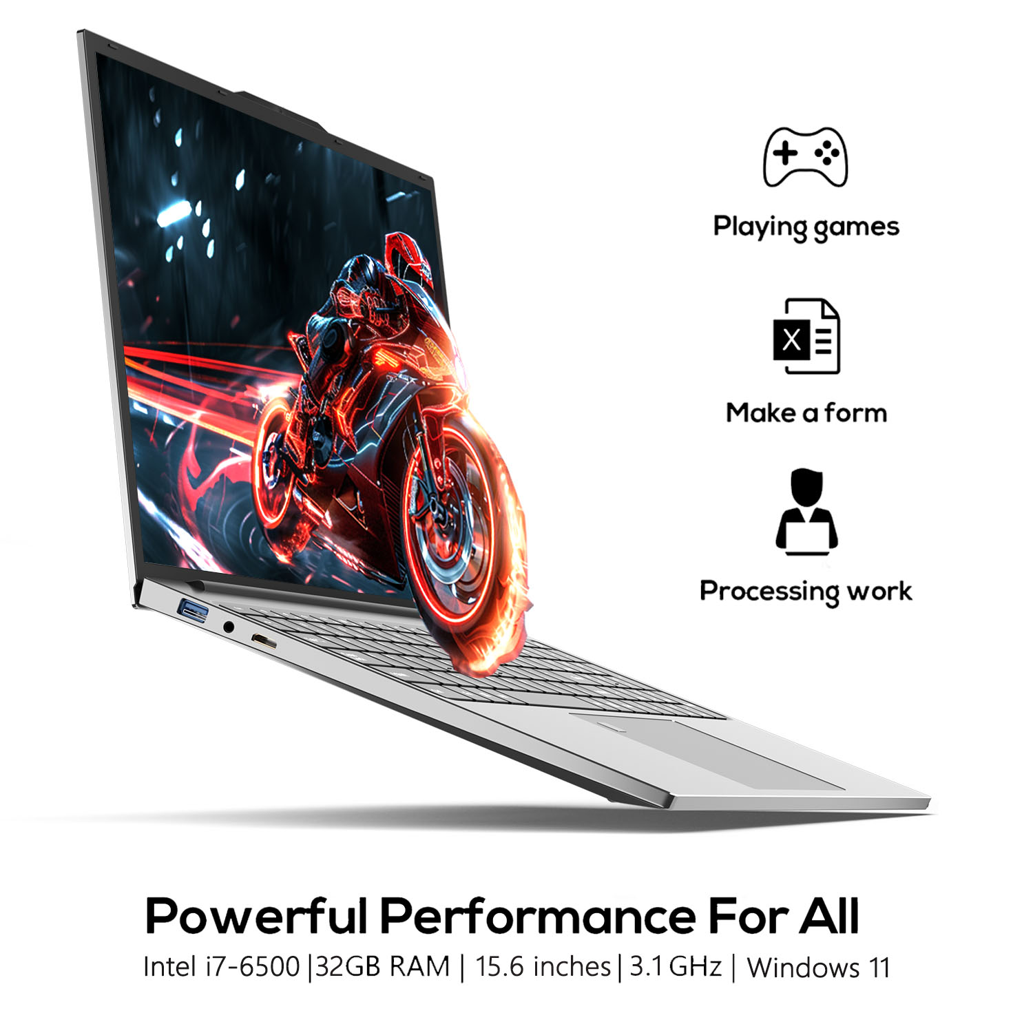 Pc Gaming I7 - Ноутбук 15,6 дюйма, игровые ноутбуки Intel