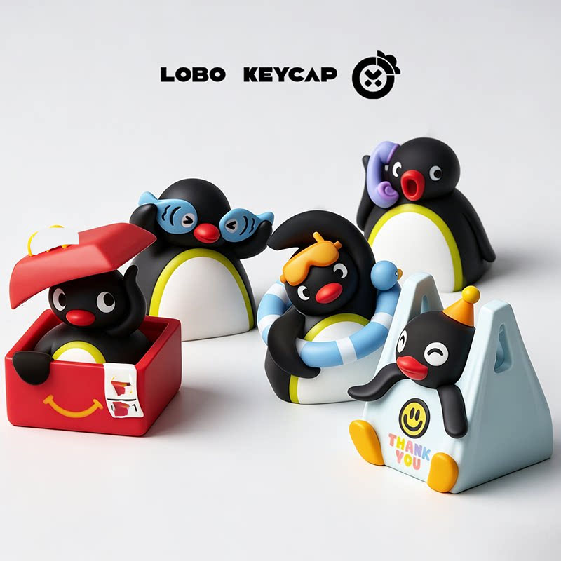 Custom Keycaps - Персонализированные кейкапы PINGU Penguin Second Bullet