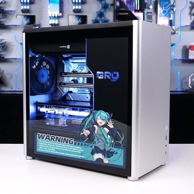 Pc Gaming Hatsune Miku - Новые наклейки на корпус компьютера Hatsune