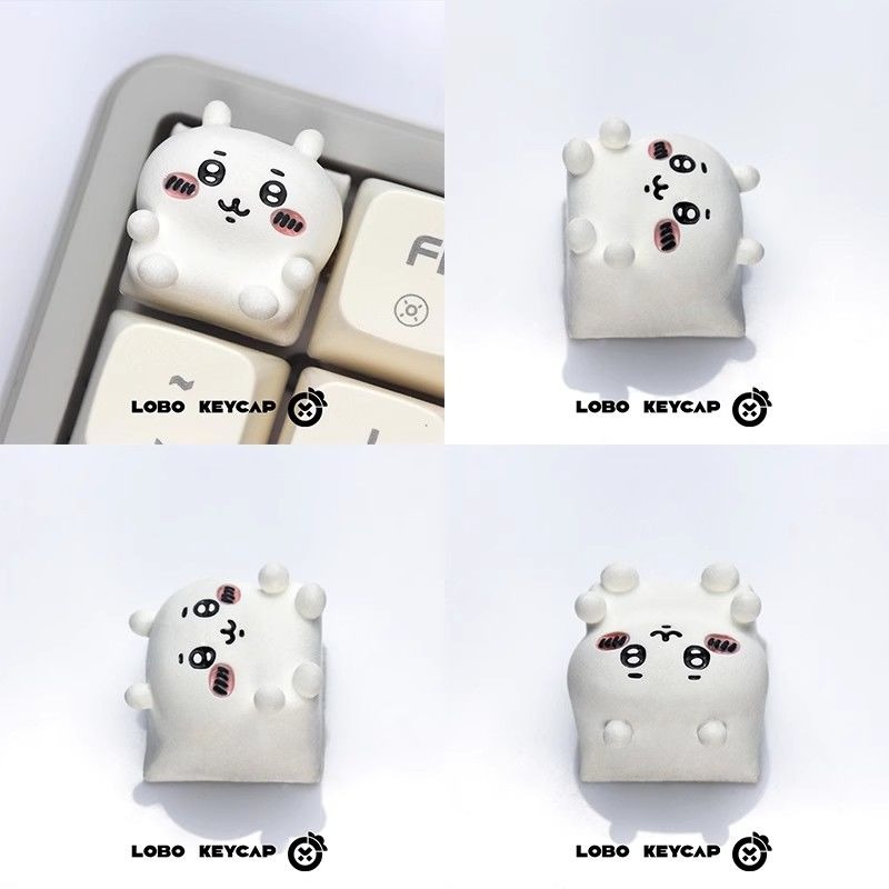 Custom Keycaps - Милые аниме-кейкапы Chiikawaed для механической клавиатуры,