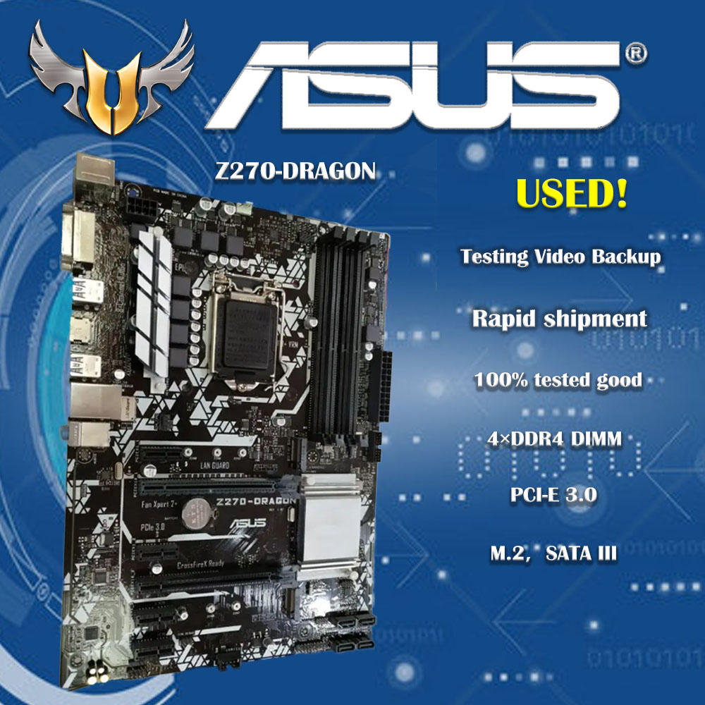 Pc Gaming I7 - Материнская плата для Asus PRIME Z270-DRAGON,
