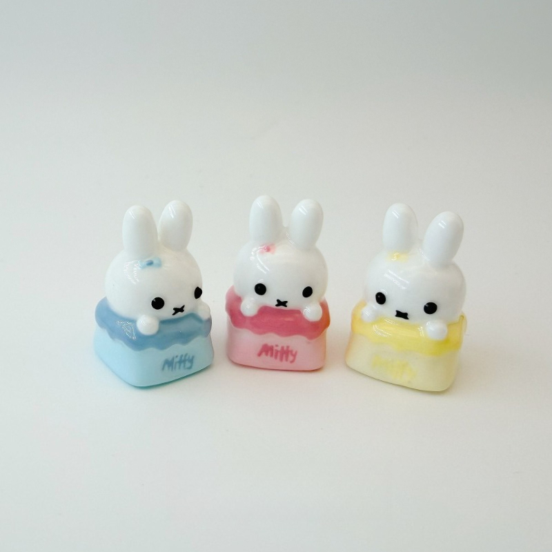 Custom Keycaps - Miffy Kawaii аниме мультфильм кролик колпачки