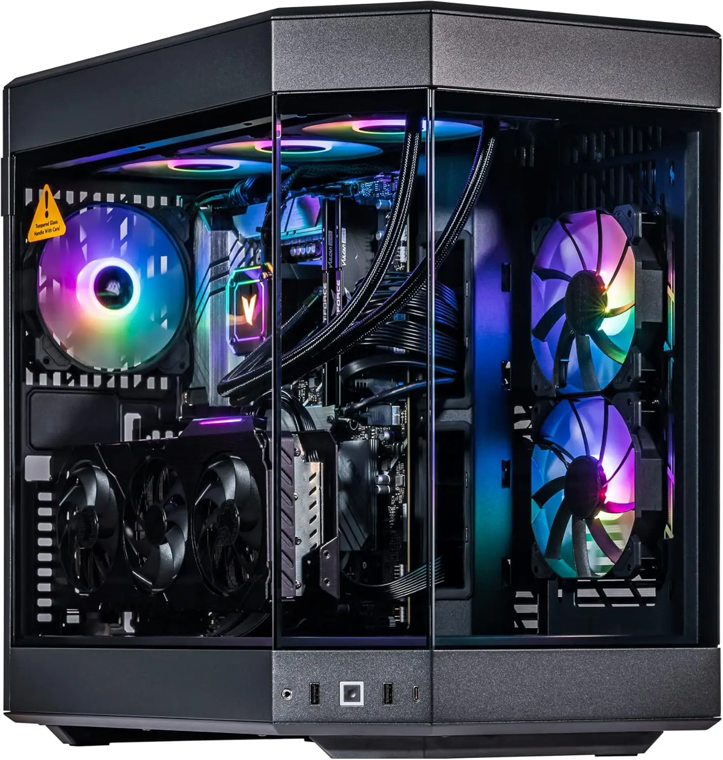 Pc Gaming Y60 - Игровой настольный ПК Velztorm Black Praetix