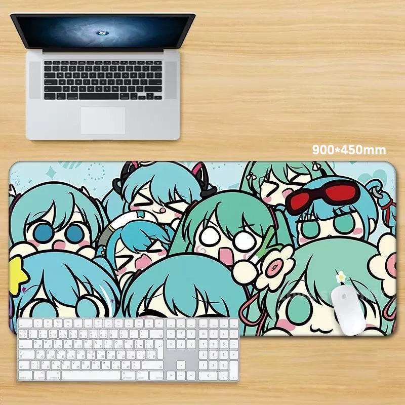 Коврик для мыши в стиле аниме, – обзор и цена Pc Gaming Hatsune Miku