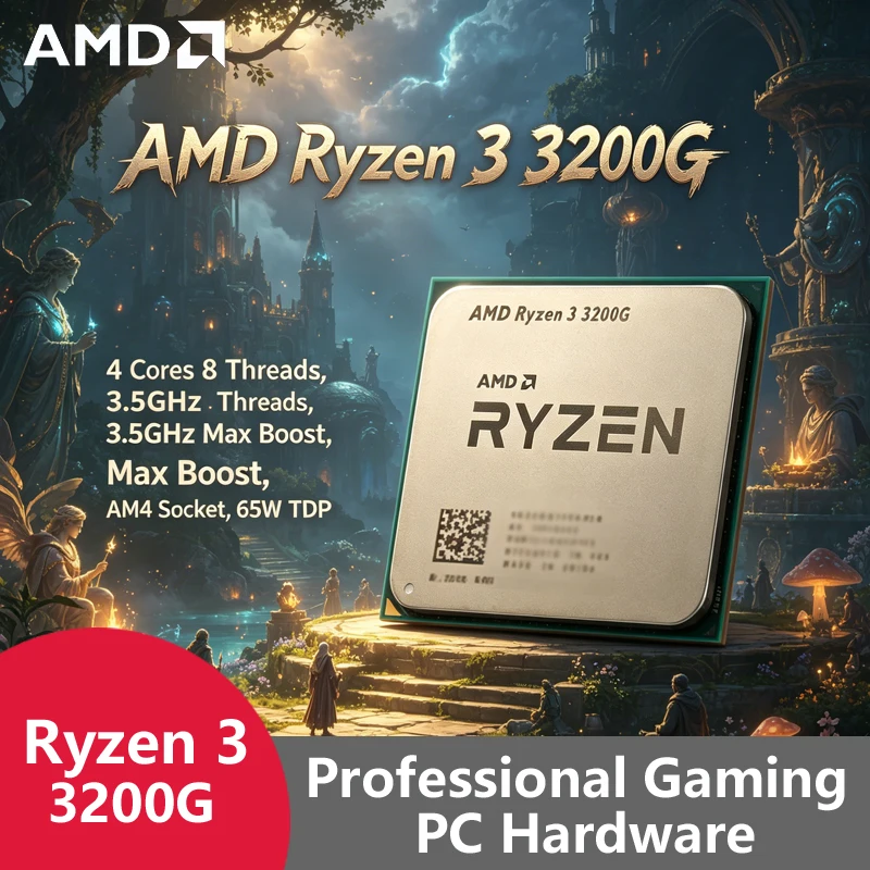 Процессор AMD Ryzen 3 3200G AM – обзор и цена Pc Gaming Entry