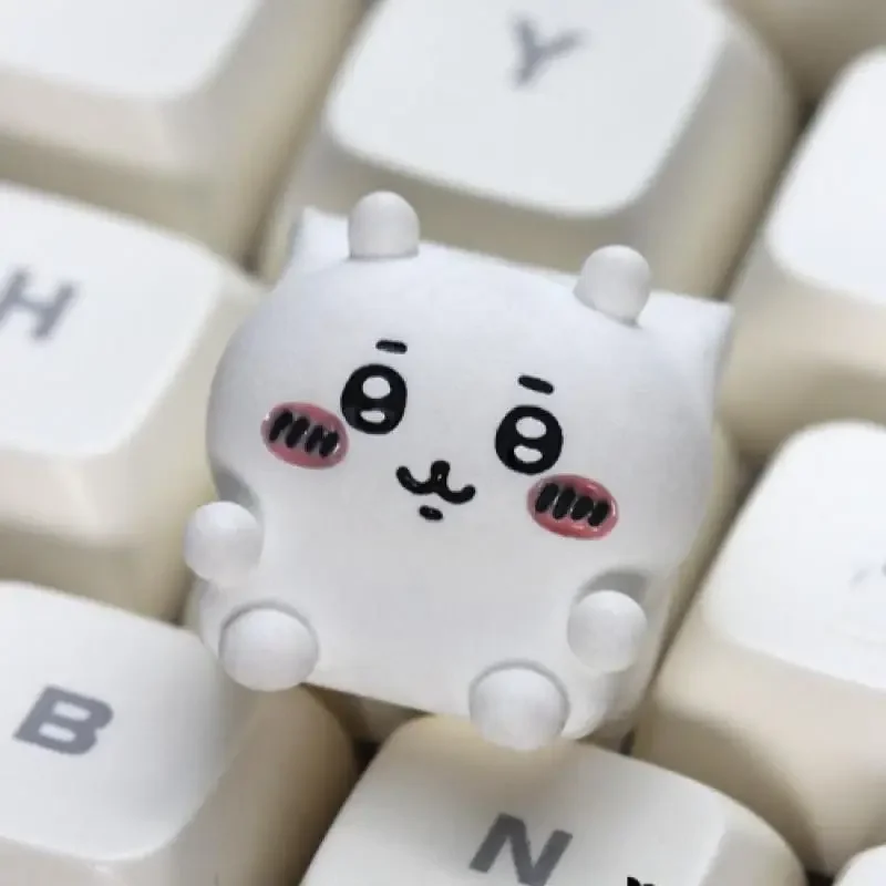Милые кейкапы Kawaii Hachiware – обзор и цена Custom Keycaps