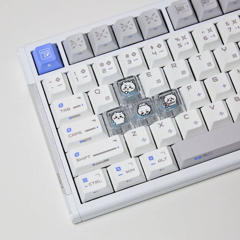 Набор из 4 прозрачных кастомны – обзор и цена Custom Keycaps