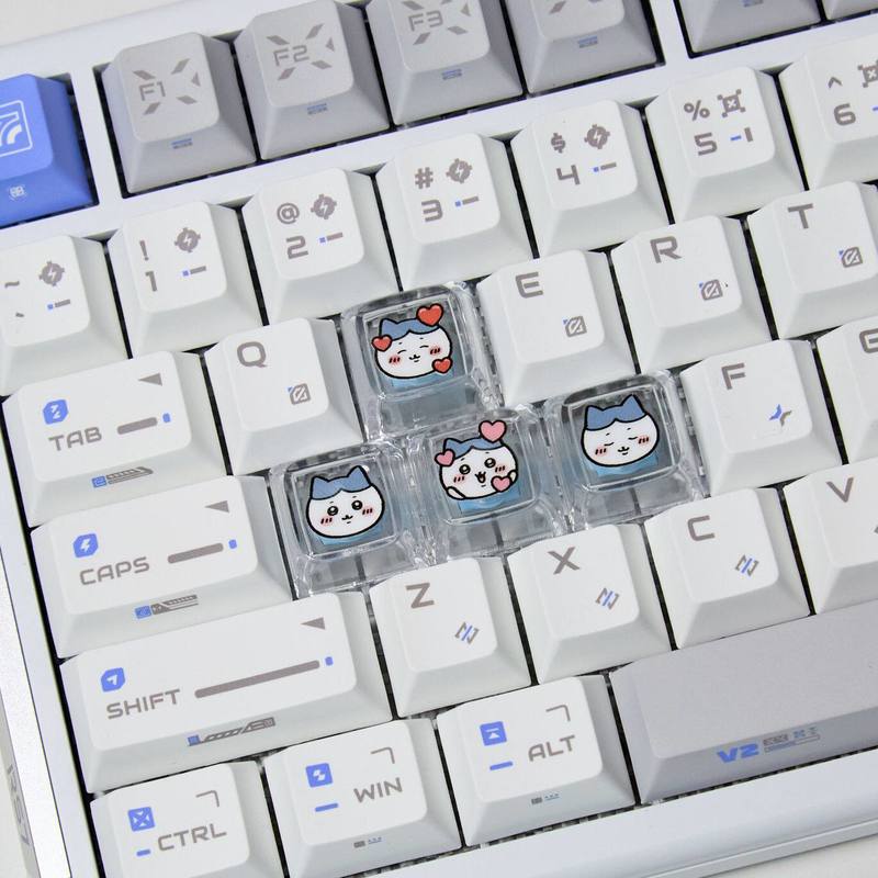 Набор из 4 прозрачных кастомны – обзор и цена Custom Keycaps