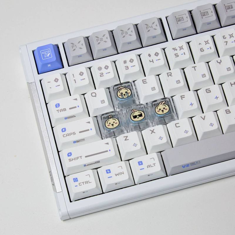 Набор из 4 прозрачных кастомны – обзор и цена Custom Keycaps
