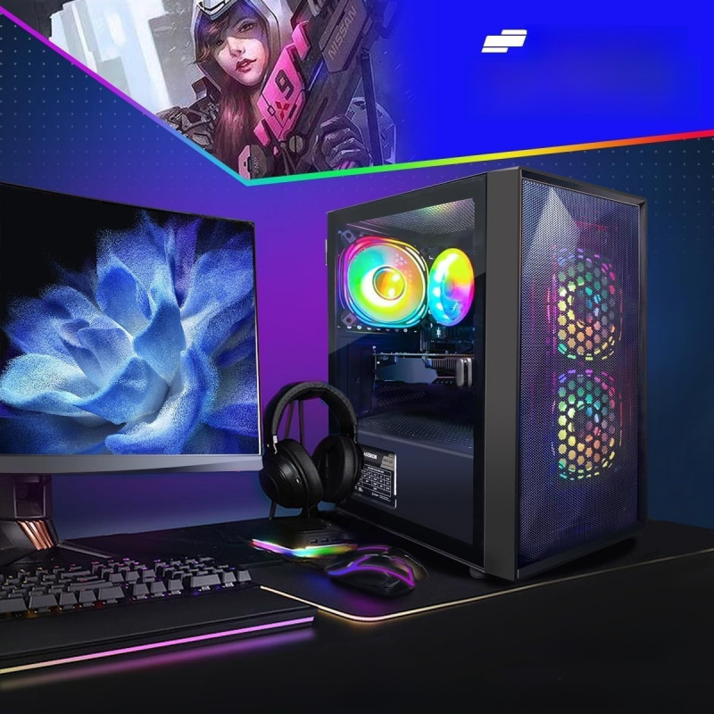 Игровой настольный компьютер,  – обзор и цена Pc Gaming Gtx 1660 Super