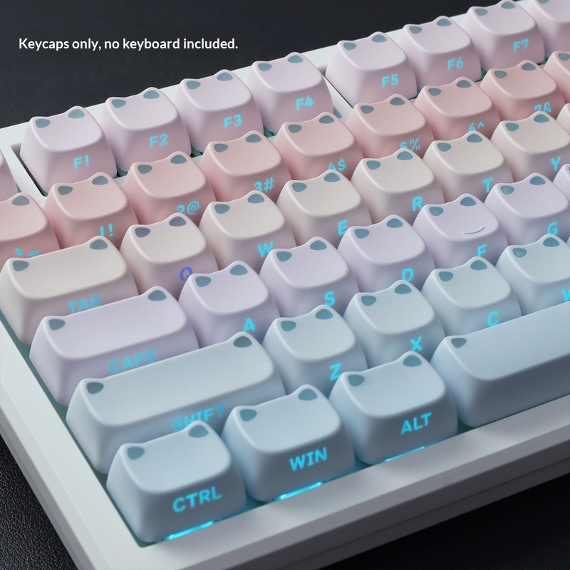 113 клавиш MAO с милыми кошачь – обзор и цена Custom Keycaps