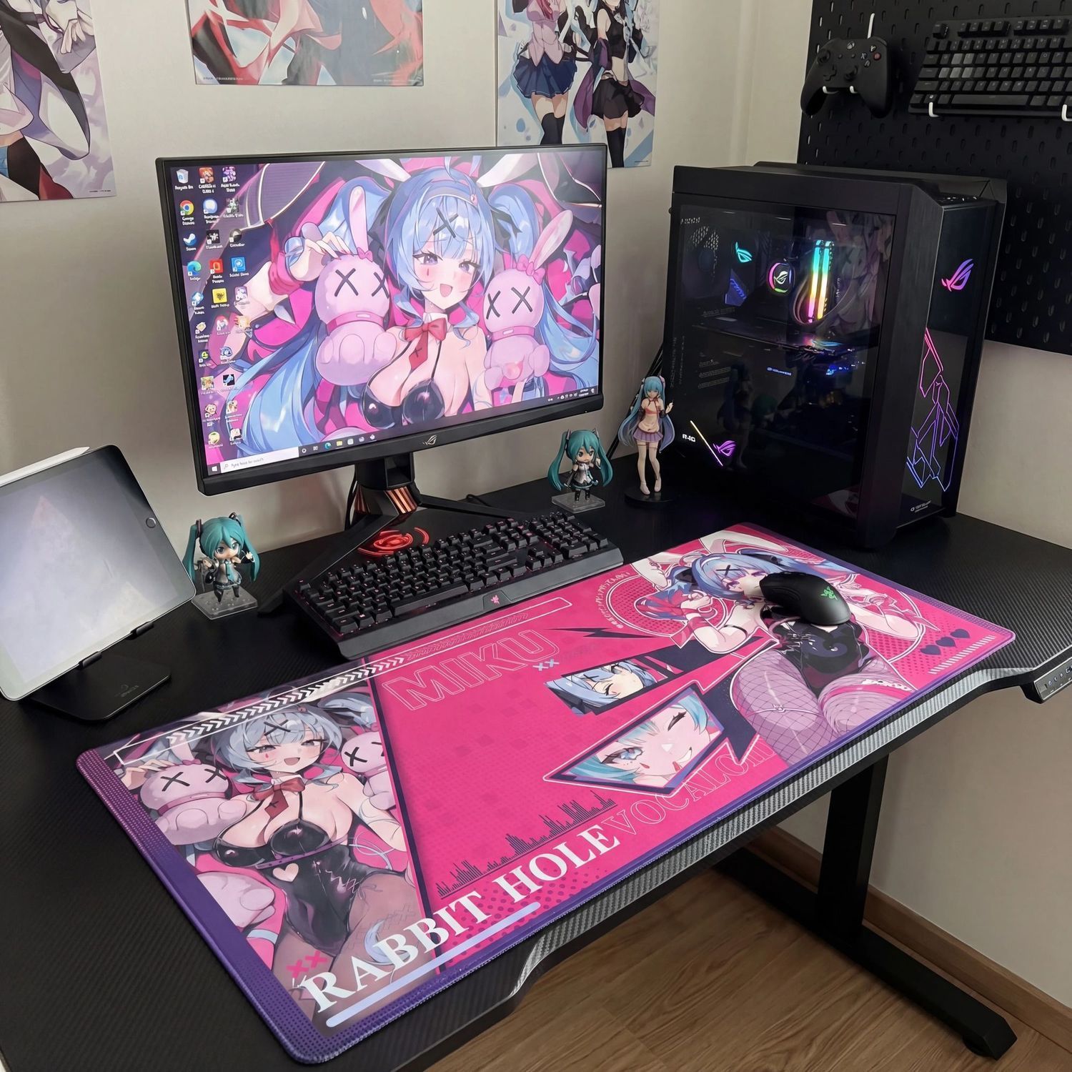 Коврик для мыши Hatsune Miku R – обзор и цена Pc Gaming Hatsune Miku