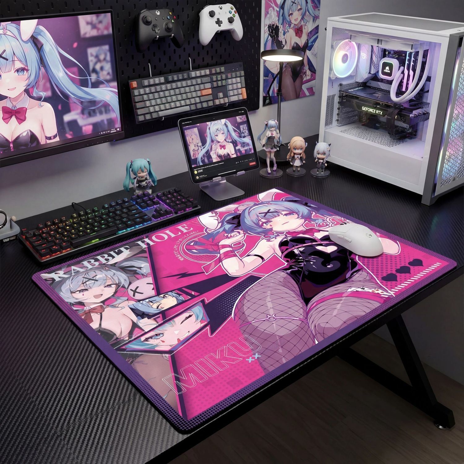 Коврик для мыши Hatsune Miku R – обзор и цена Pc Gaming Hatsune Miku