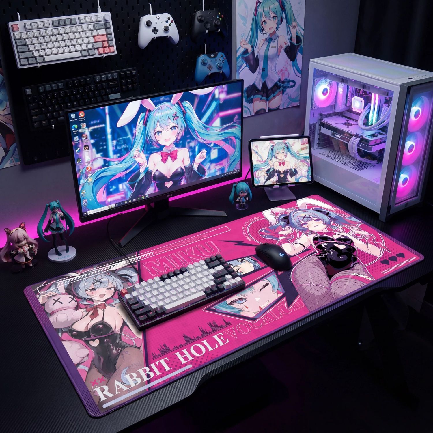 Коврик для мыши Hatsune Miku R – обзор и цена Pc Gaming Hatsune Miku