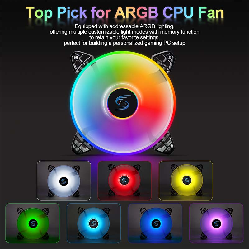 120-мм ARGB PWM вентилятор для – обзор и цена Pc Gaming Ff