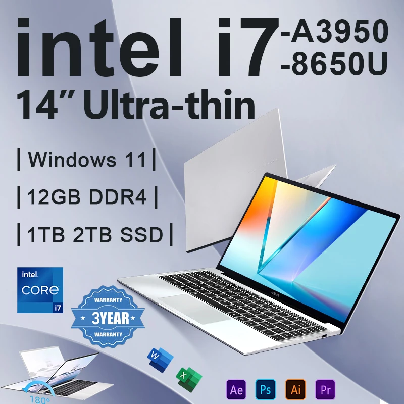 Ноутбук для офиса 2026 года, W – обзор и цена Pc Gaming I7