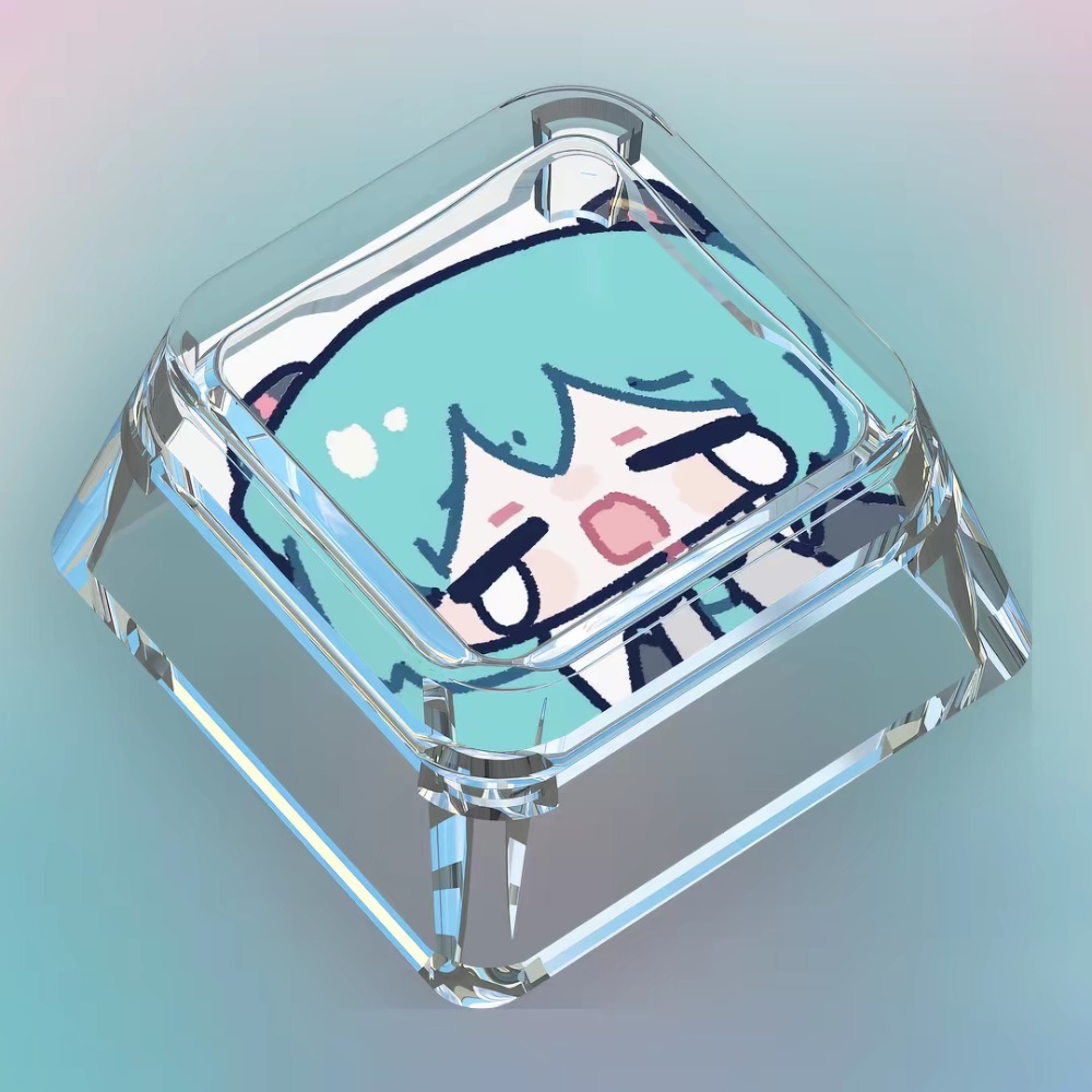 Кейкап Hatsune Miku в мультяшн – обзор и цена Pc Gaming Hatsune Miku