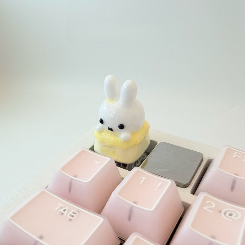 Miffy Kawaii аниме мультфильм  – обзор и цена Custom Keycaps
