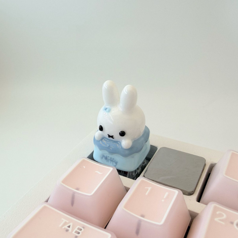 Miffy Kawaii аниме мультфильм  – обзор и цена Custom Keycaps