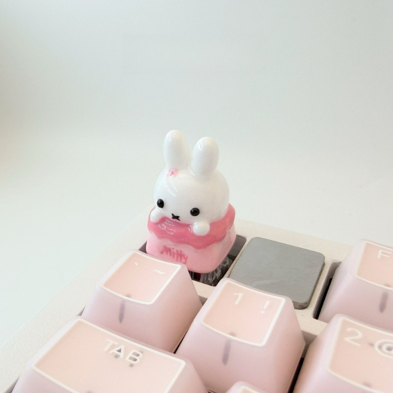 Miffy Kawaii аниме мультфильм  – обзор и цена Custom Keycaps