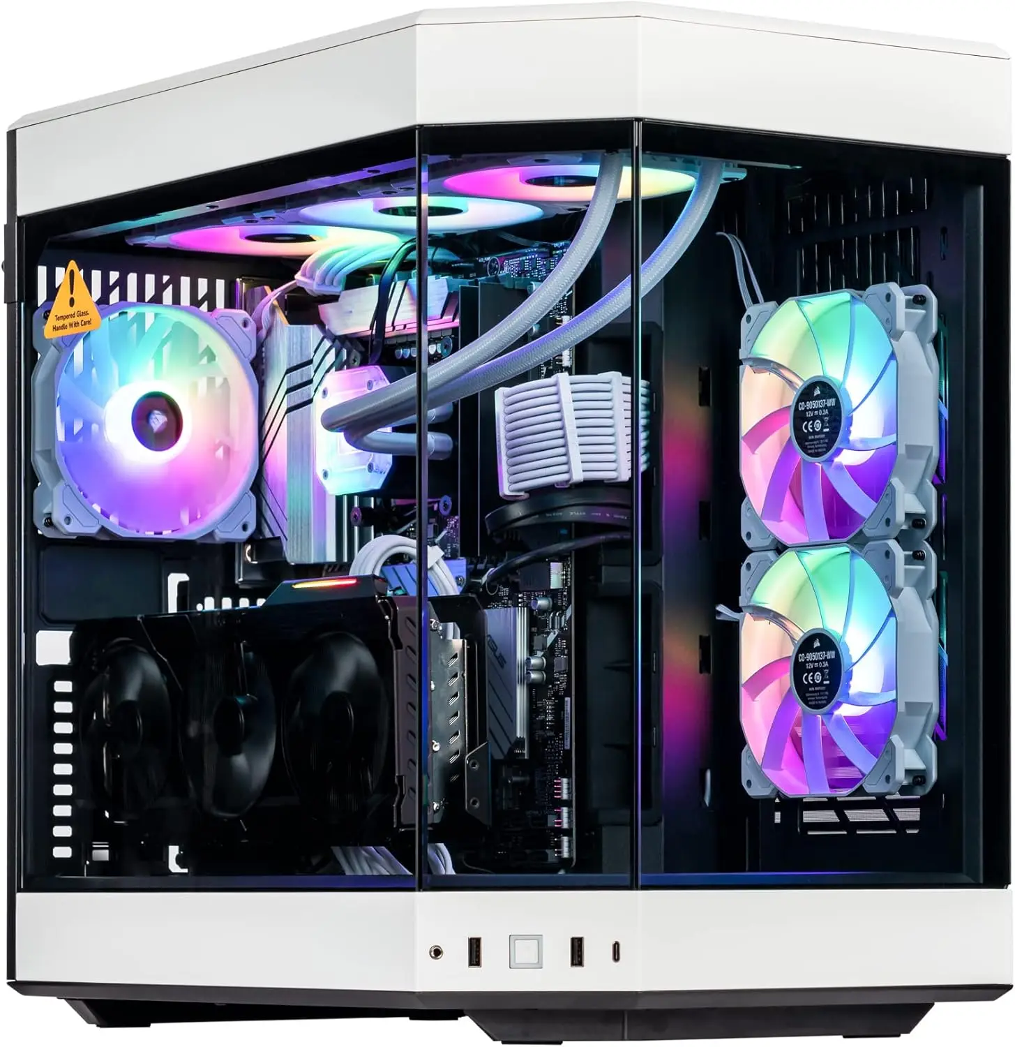 Velztorm White Praetix – игров – обзор и цена Pc Gaming Y60