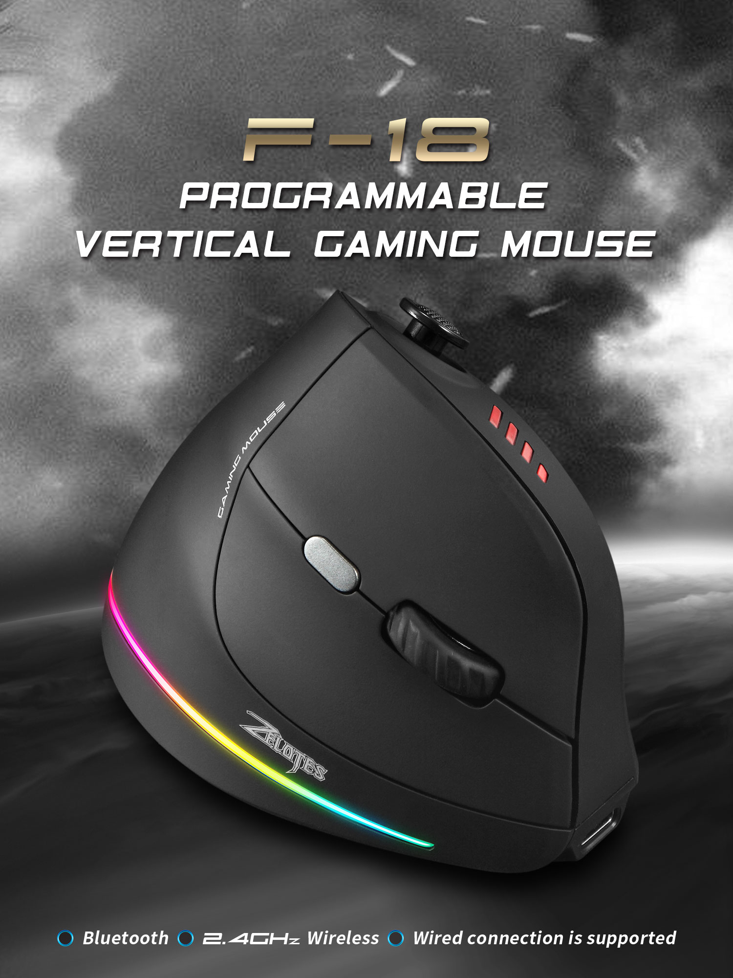 Jomaa RGB подсветка беспроводн – обзор и цена Pc Gaming Jumbo
